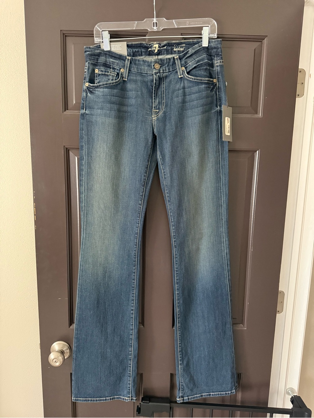 7 For All Mankind Kimmie Bootcut Jeans Women’s 30 Blue 7FAMK long